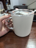 无印良品（MUJI）不锈钢 双层马克杯  水杯 杯子 保温保冷办公室 白色 490ml 实拍图