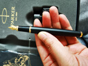 派克（PARKER）【毕业礼物】钢笔礼盒 签字笔 男女生日礼物礼品AI定制贺卡 IM内敛灰黑夹墨水笔+麒麟礼盒 实拍图