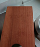京东京造 菜板 砧案板切菜家用食品级实木抗菌 【乌檀整木】40*27*2.5cm 实拍图