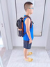 卡拉羊初中生书包24L防下坠减负剑桥包5-9年级男女大容量护脊背包双肩包 实拍图