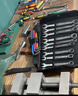 维拉（WERA）进口开口棘轮扳手套装6000/6001德国快速两用扳手套筒梅花扳手 6000棘轮开口【11件套】(020013) 实拍图