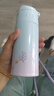 膳魔师（THERMOS）保温杯吸管杯男女学生316L不锈钢杯子大容量水杯生日礼物TCMI-400 海洋2代赠杯套 400ml 实拍图