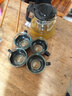【京东物流】茶壶套装大容量玻璃茶杯带滤网耐高温茶具 1000ml壶+4杯子 实拍图