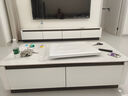 白蚁实木烤漆电视柜落地简约轻奢风岩板电视柜茶几组合柜客厅储物柜 1.4茶几+3.6电视柜【实木烤漆】 实拍图