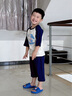 巴帝巴帝童装2026新款儿童短袖家居服套装中袖中裤空调服宝宝夏装纯棉睡衣 实拍图