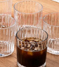 青苹果咖啡杯 耐热玻璃水杯套装 家用玻璃杯竖纹茶杯洋酒杯啤酒杯*6 实拍图