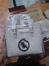 迈克.科尔斯（MICHAEL KORS）【畅销】礼物mk女包 Jet Set菜篮子托特单肩包 粉色35T9GTVT0B 实拍图