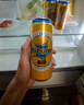 青岛啤酒皮尔森啤酒 原麦汁浓度10.5°P 500ml*10听 整箱礼盒装 父亲节礼物 实拍图