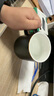 传旗陶瓷马克杯带勺盖咖啡杯牛奶杯早餐杯办公杯男女茶杯描金黑350ml 实拍图