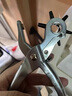 云珀钳子皮带打孔器钳子打洞机打眼器冲孔钳子包手表表带打孔钳D 【多功能款】打孔钳+磨孔棒 实拍图