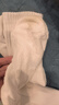 SLAMBLE男长筒袜潮加厚吸汗运动中高筒糖果色大码男袜 白色*3 M（37.5-42） 实拍图