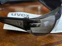 UVEX 204骑行眼镜户外运动跑步休闲太阳镜防紫外线防风墨镜骑车登山镜 5305252110 烟灰色 S3 实拍图