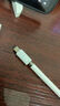 CASSDAN适用Apple Pencil充电转接头苹果笔一代蓝牙连接iPad10代11代转换器平板电容触控笔充电线转换头 苹果1代笔转接头（充电+蓝牙连接）白色 实拍图