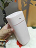 加湿器家用空气加湿器净化器香薰机空调房轻音usb桌面办公室便携孕妇婴儿补水车载空气净化喷雾 双喷大雾-【莫兰迪粉】600ml 实拍图