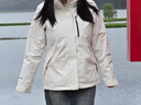 伯希和（Pelliot）[成毅同款]山野2.0冲锋衣男女三合一外套夏季夹克12340106白L 实拍图