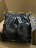 CHARLES&KEITH迷你菱格流浪包单肩斜挎双肩包包女包生日520礼物CK2-60782390 Black黑色 S 实拍图