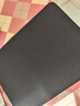 灵蛇(LINGSHE)鼠标垫 320*240*2mm中号加厚游戏办公鼠标垫 精密锁边 可水洗 炫酷黑 实拍图