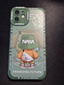 奶小鸭（NEYAA）适用苹果12mini手机壳 iphone12mini保护套镜头全包硅胶防摔超薄创意卡通简约软壳男女款 苍岭绿 实拍图