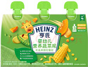 亨氏 (Heinz) 优选菜园蔬菜泥套餐72g*3袋(宝宝辅食零食 初期-36个月) 实拍图