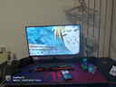初学者  电脑桌台式家用电竞桌椅套装办公桌简约书桌游戏桌书房写字桌子 子夜黑160*60-电竞纹路 实拍图