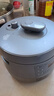 美的（Midea）【国家补贴】0涂层精钢厚釜电压力锅5L双胆全自动智能预约家用煲汤煮饭电饭煲C5856G高压锅4-6人 实拍图