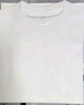 拇指白小T李小冉推荐二代长袖T恤男秋季纯棉纯色百搭打底衫 白色丝光 2XL  实拍图