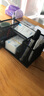 可得优（KW-triO） 办公文具方形冲孔笔筒铁网简易笔筒方笔桶铁质笔筒办公收纳桌面收纳盒 ZW-04【四格组合文具座】 实拍图