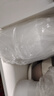 美丽雅 一次性饭盒圆形1000ml*50套打包碗保鲜塑料加厚带盖可微波大容量 实拍图