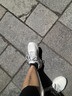 李宁跑步鞋男鞋秋冬季透气网面复古老爹鞋舒适休闲厚底增高运动鞋 云雾白/硬币灰-5 39 实拍图