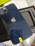 品胜 适用苹果13手机壳iphone13柔性液态保护套全包防摔13超薄软壳直边手机壳 蓝色 实拍图