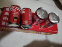 可口可乐（Coca-Cola）汽水 碳酸饮料 200ml*12罐  迷你摩登罐 新老包装随机发货 实拍图