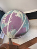 EVERVON 篮球成人比赛训练室内外兼用耐磨 涂鸦彩虹校园团购款 7号防滑橡胶篮球自营EBX-7030 实拍图