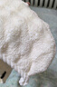 三利5A抗菌干发帽女吸水毛巾速干帽发巾浴帽擦头巾包头洗头发 白色 实拍图