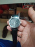 时尚新款三眼六针商务男士高端手表带日历非机械石英机芯送朋友 【日历款】黑带灰面 实拍图
