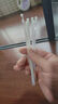 山泽 自锁式尼龙扎带小号2.5*150mm  扎带大号 电脑装机 园艺 理线带捆扎束线绑带 白 约100根/包ZD-11 实拍图