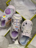 江博士夏季男女童舒适潮流宝宝学步鞋透气幼儿童鞋 休闲儿童凉鞋 浅紫 22 脚长约13.0-13.6 实拍图