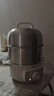 美的（Midea）【国家补贴】煮蛋器蒸蛋器双层家用自动断电神器防干烧不锈钢便携式家用煮蛋器MZ-ZDE16T72 实拍图