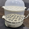 小熊（Bear）煮蛋器蒸蛋器单双层家用高温断电迷你早餐鸡蛋羹蒸鸡蛋器蒸蛋机炖蛋器便携式电蒸锅 煮鸡蛋神器 双层 ZDQ-B14Q1【无蒸碗】 实拍图