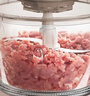 小熊（Bear）绞肉机家用 绞馅机 碎肉机 电动多功能料理搅拌机打肉机饺子肉馅蒜蓉机 搅肉机QSJ-E03C8 约2L 实拍图