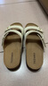 天美意沙发勃肯鞋女凉鞋商场同款百搭拖鞋舒适女鞋新款 米色拖鞋 36 实拍图