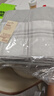 MUJI柔软洗棉被套套装 床单式/双人床用 灰色小格纹 学生宿舍儿童 实拍图