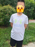安德玛（Under Armour）男童春夏季运动休闲凉感吸湿速干短袖T恤243120154 白色 170cm  实拍图