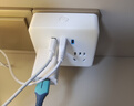 公牛（BULL）20W PD苹果快充86型转换插头/插座/转换插座/电源转换器一转四转换插头4位总控开关+USB GN-9322KQ 实拍图
