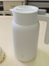 小米保温瓶 316L不锈钢保温壶 家用真空暖水壶 按压式热水壶 1.5L 实拍图