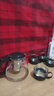 【京东物流】茶壶套装整套茶具大容量玻璃茶杯带滤网耐高温泡茶具 1000ML一壶+四杯套装 实拍图