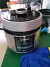美的（Midea）0涂层电压力锅家用5L双胆健康无水焗米饭锅加深不锈钢胆电锅少盐提鲜煲汤炖肉煮饭高压锅E5915G 实拍图