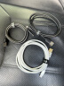 ANKER安克 MFi认证苹果数据线2.4A适用iphone14/13/iPad手机/12W充电器USB转Lighting 尼龙材质1m黑 实拍图