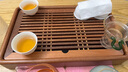 尚言坊花梨实木茶盘储水式家用办公室干泡茶台茶托盘功夫茶盘小套装 2花梨中盛水茶盘34*21cm 实拍图