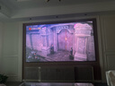 竹者菲涅尔抗光硬屏中长焦投影幕布  超短焦激光电视抗光幕布 适配极米当贝投影仪画框幕布 120英寸【包安装】 三色激光中长焦菲涅尔硬屏 实拍图