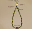 0度手机挂绳中国风手机链挂饰挂件吊绳男女圣诞生日适用iPhone苹果华为小米oppovivo便携手腕手机挂链 绿檀 禅心 实拍图
